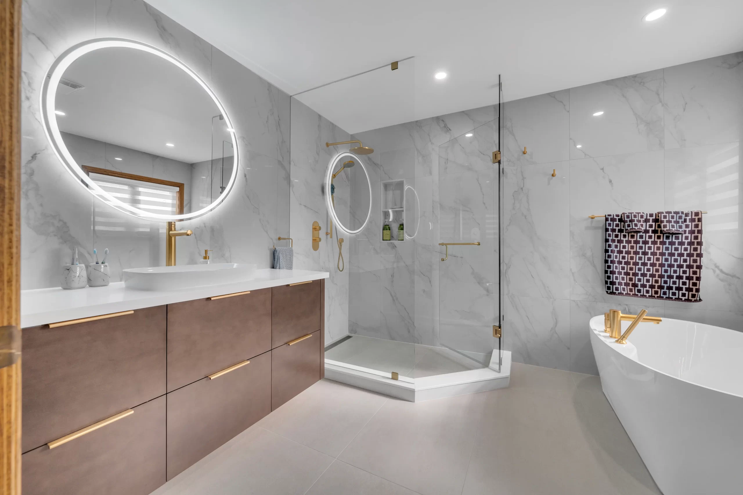 Completed bathroom
